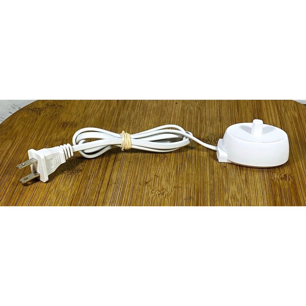 Braun Type 3757 Electric Toothbrush Charger Base Stand White 0.9W Corded